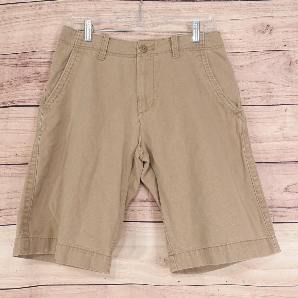 Old Navy Shorts Mens 28 Beige Chino Pockets Casual 10.5 Inseam Summer‎